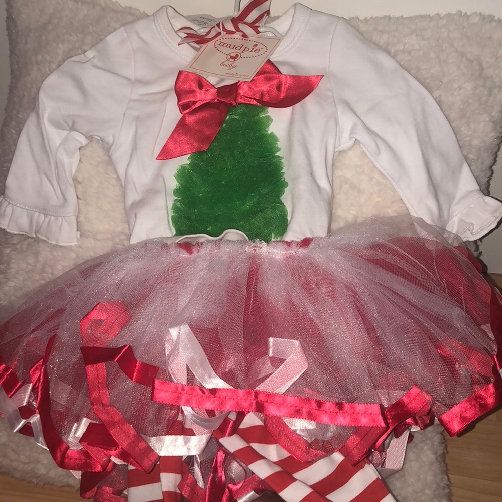 Mudpie holiday tutu set!!